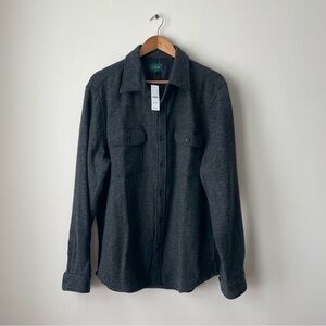 NEW w/o tags J. Crew Dark Gray Shirt Jacket